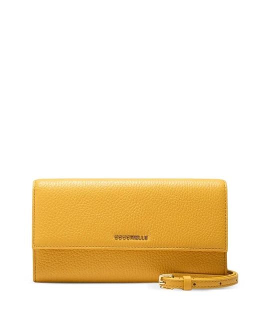 Coccinelle Yellow Metallic Wallet