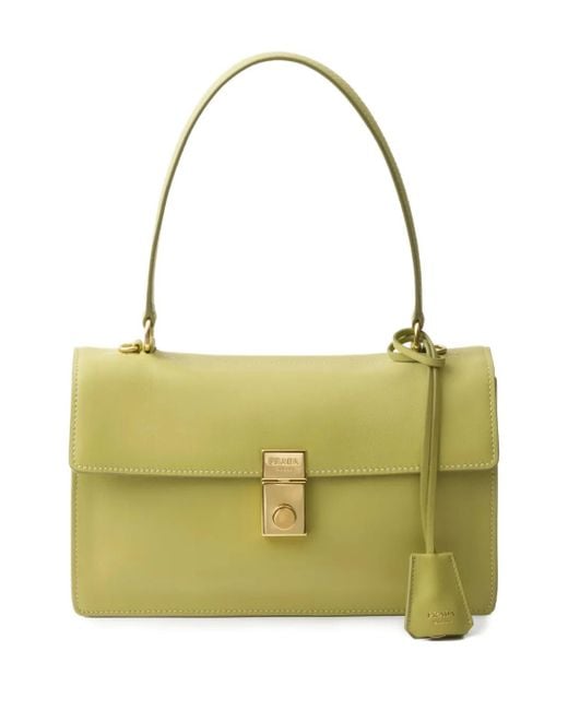 Prada Green Medium Soft Sound Shoulder Bag