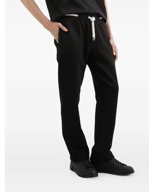 メンズ Dolce & Gabbana ドローストリング トラックパンツ Black
