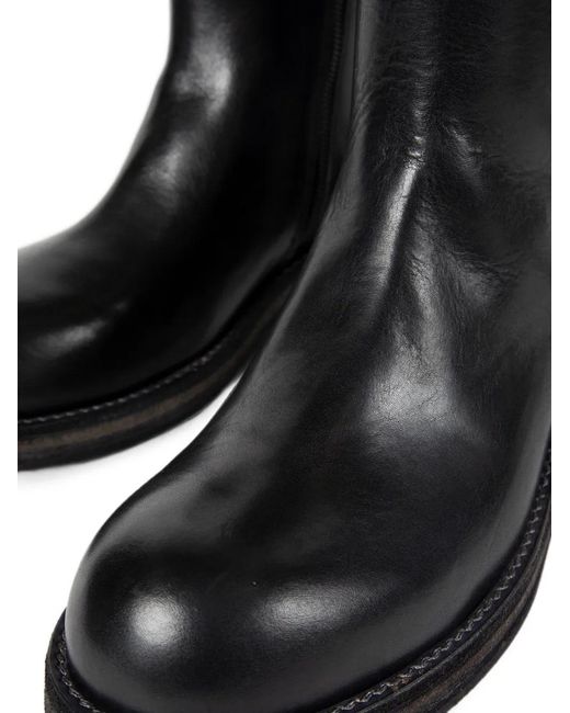 Ann Demeulemeester Black Helfred Ankle Boots for men