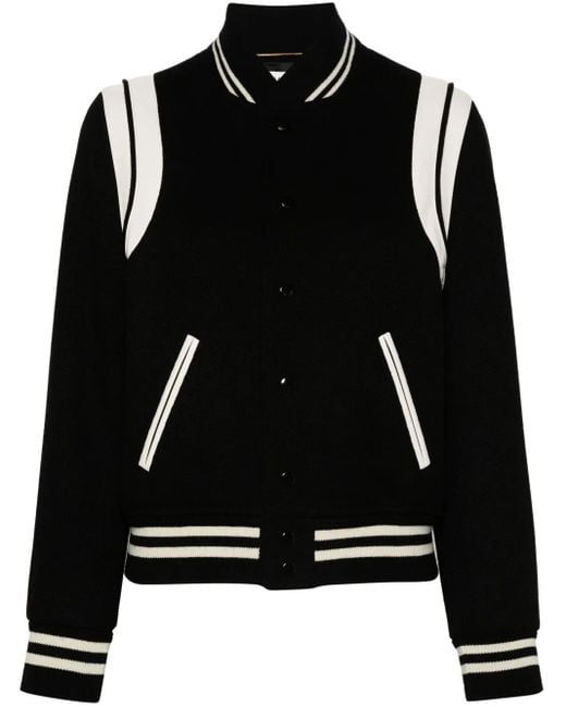Saint Laurent Black Teddy Jacket