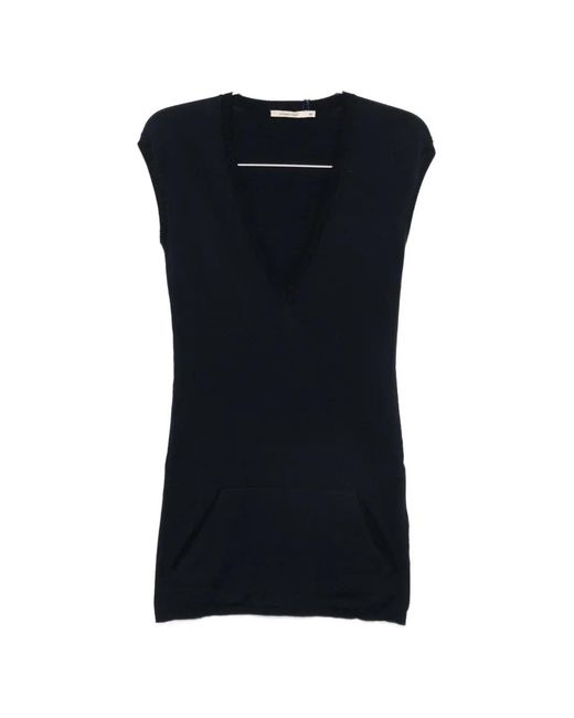 Paloma Wool Black Hari V-Neck Knit Top