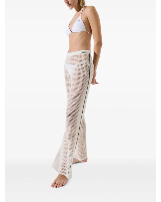 Karl Lagerfeld White Hotel Karl Trousers