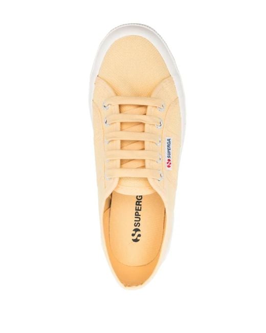 Superga Natural Low-Top Canvas Sneakers