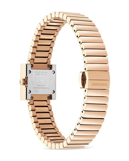 Ferragamo White Portrait 20Mm Watch