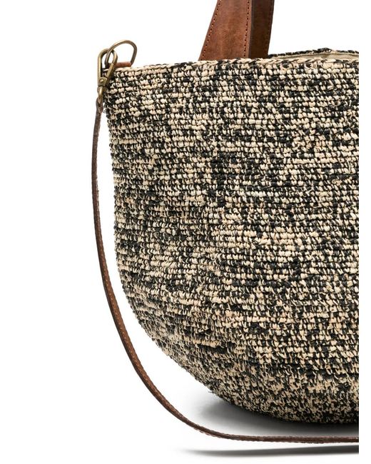 IBELIV Metallic Top-Handle Tote Bag