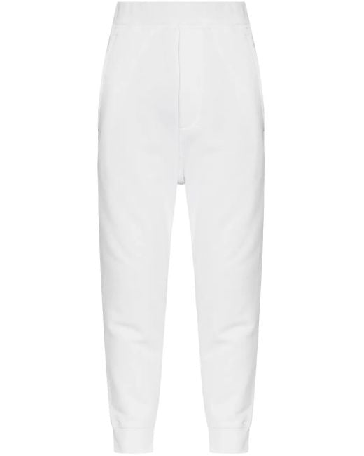 メンズ DSquared² トラックパンツ White