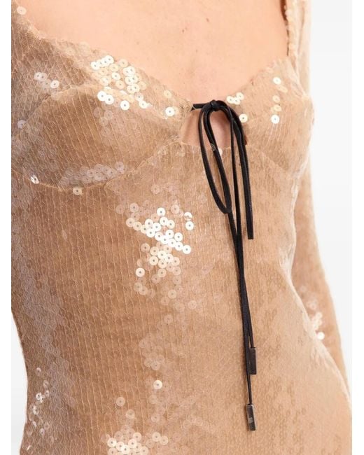 16Arlington Natural Franca Mini Dress