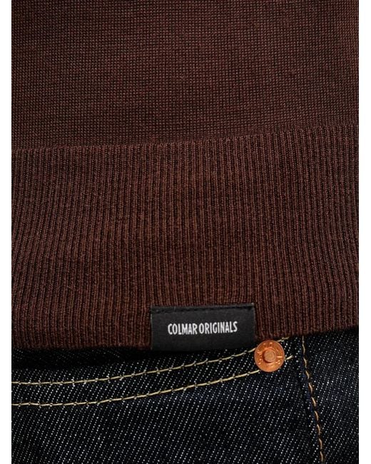 Colmar Brown Turtleneck Long-Sleeve Sweater for men