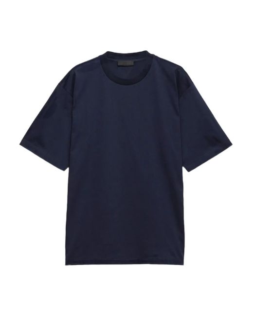 メンズ Prada コットン Tシャツ Blue