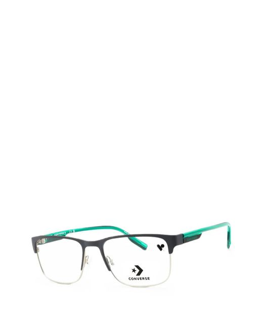 Converse White Rectangle-Frame Glasses for men