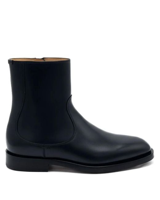 メンズ Brunello Cucinelli ポインテッドトゥ アンクルブーツ Black