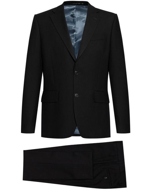 Paul Smith Black Two-piece Wool Suit for men
