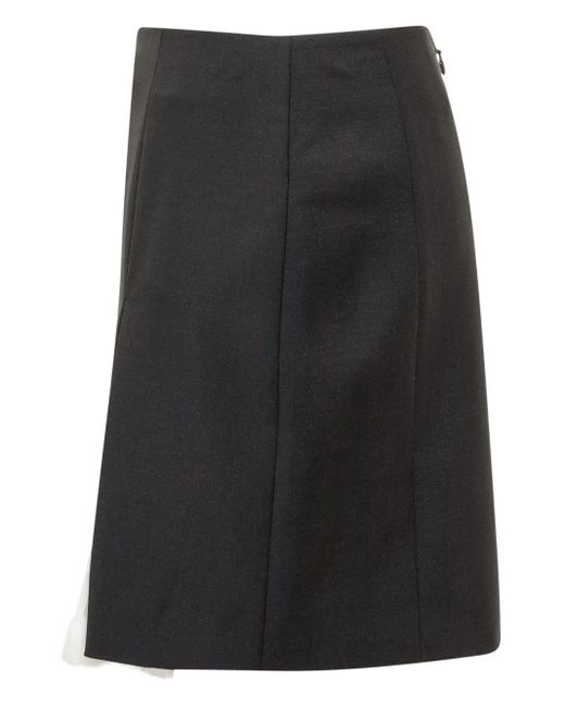 Givenchy Black Mini Pencil Skirt