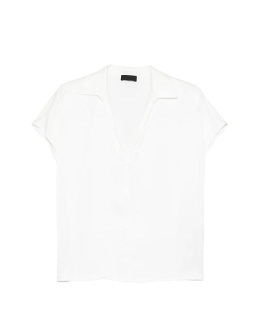 Liu Jo White Satin Blouse