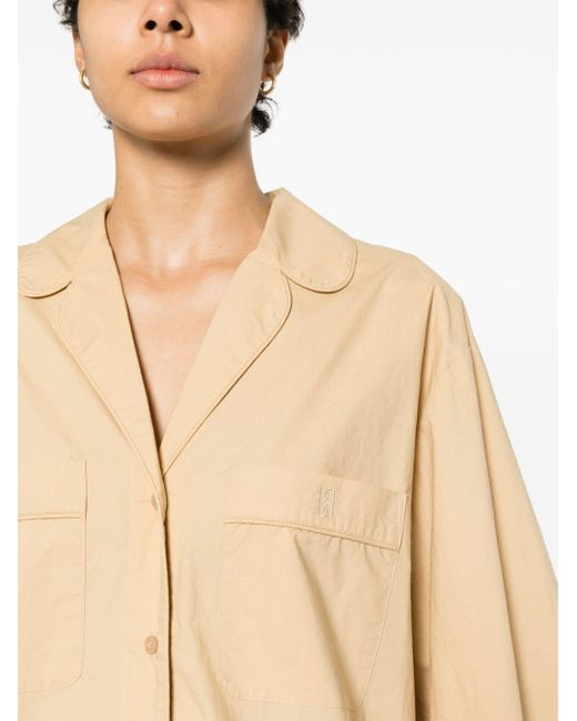 By Malene Birger Natural Sionne Cotton Shirt