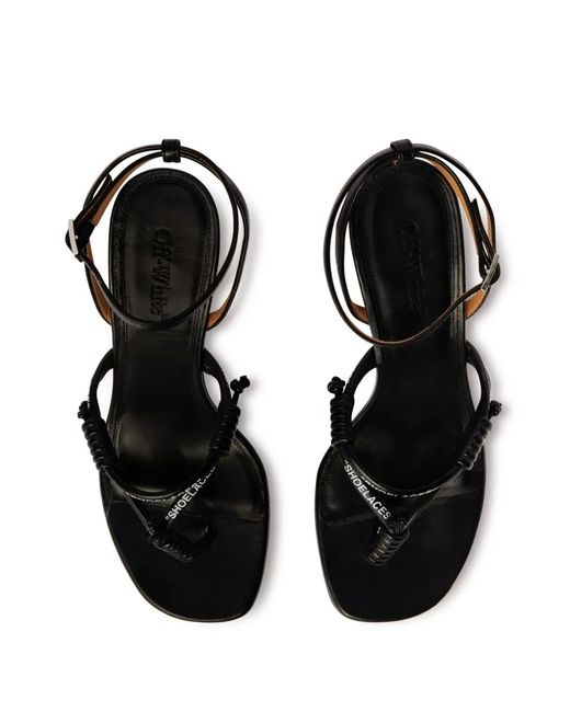 Off-White c/o Virgil Abloh Black 70Mm Allen Sandals
