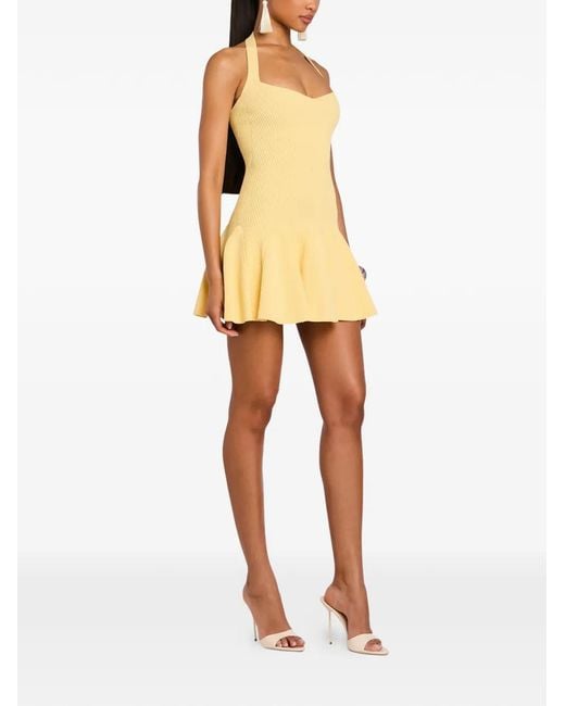 retroféte Natural Robe Courte Laurenza À Dos Nu
