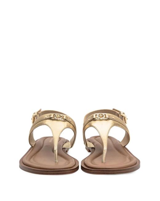 MICHAEL Michael Kors Metallic Mandy Sandals