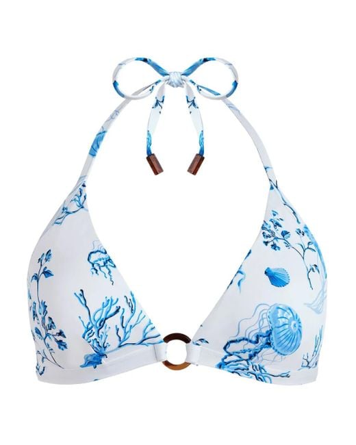 Vilebrequin Blue Medusa And Shells Bikini