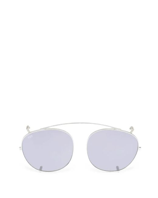 OAMC White Pilot-Frame Clip-On Sunglasses for men