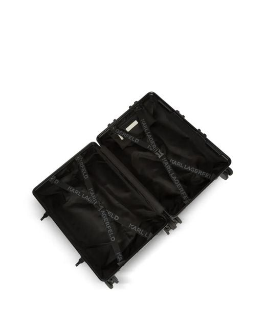 Karl Lagerfeld White Rue St-Guillaume Maison Trolley Bag