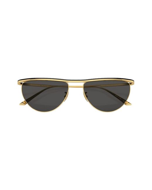 Oliver Peoples Black 1984C Round-Frame Sunglasses