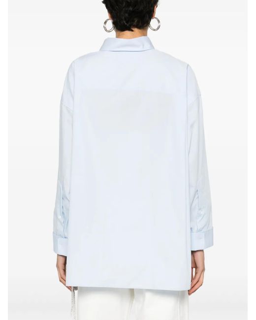 DARKPARK White Nathalie Cotton Shirt