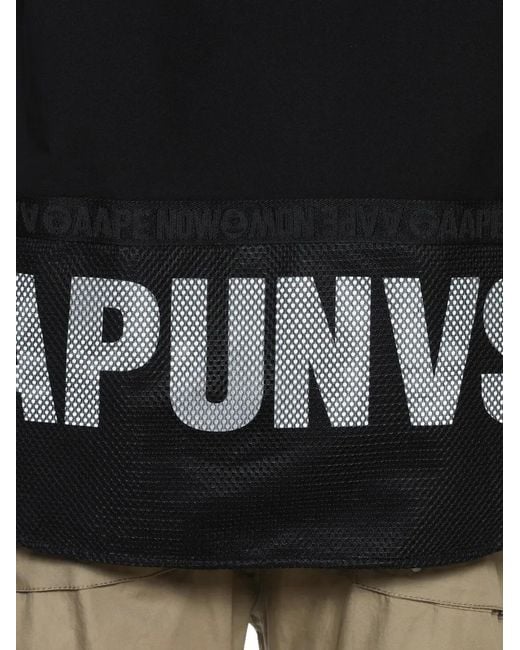 Aape By A Bathing Ape Black Button-Down Shirt for men