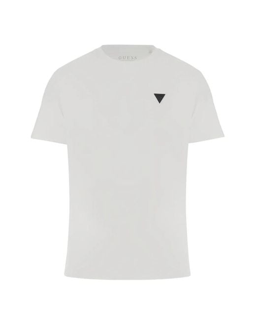 Guess White Stephano Short-Sleeve T-Shirt for men