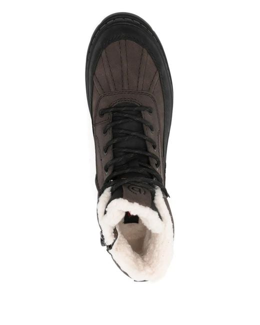 Bugatti Black Lace-Up Boots for men