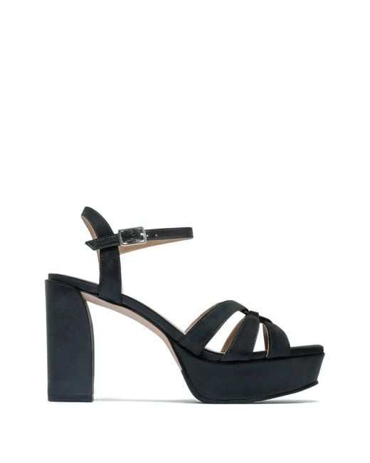 Bernardo White Strappy Platform-Heel Sandals