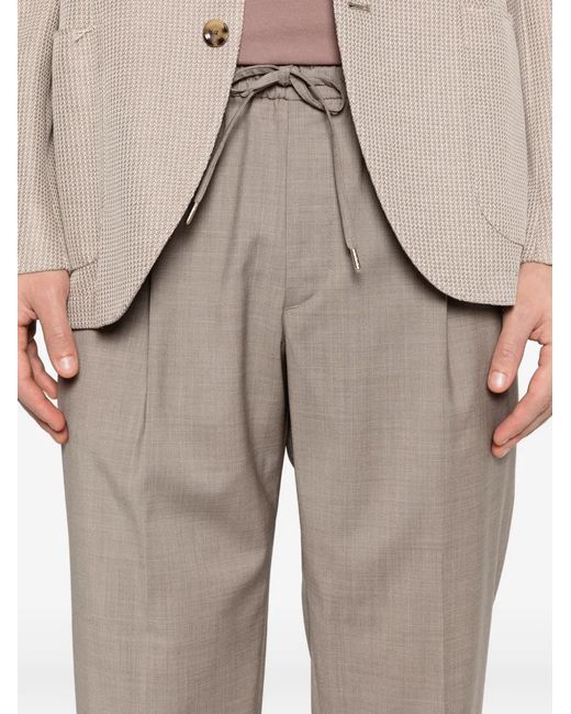Briglia 1949 Gray Pantalon À Lien De Resserrage for men