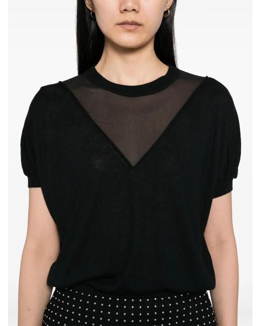3.1 Phillip Lim Jurk Met Geborduurde Bloemen in het Black