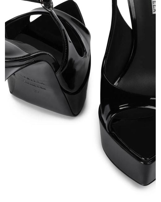 Le Silla Black Escarpins À Bride Arrière