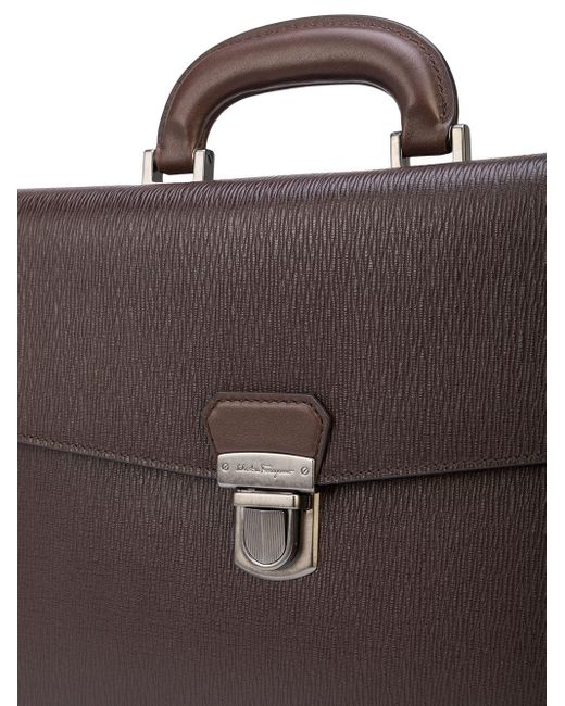 engraved leather briefcase