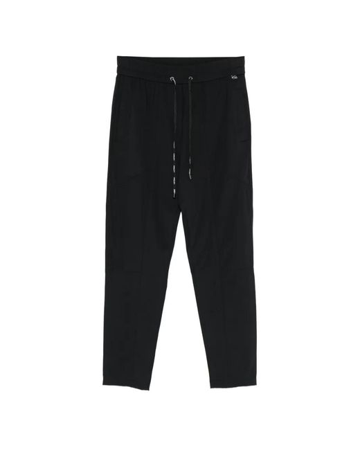 Marc Cain Black Pantalon Rhodos À Lien De Resserrage