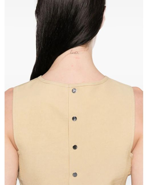 Rabanne Natural Twill Vest