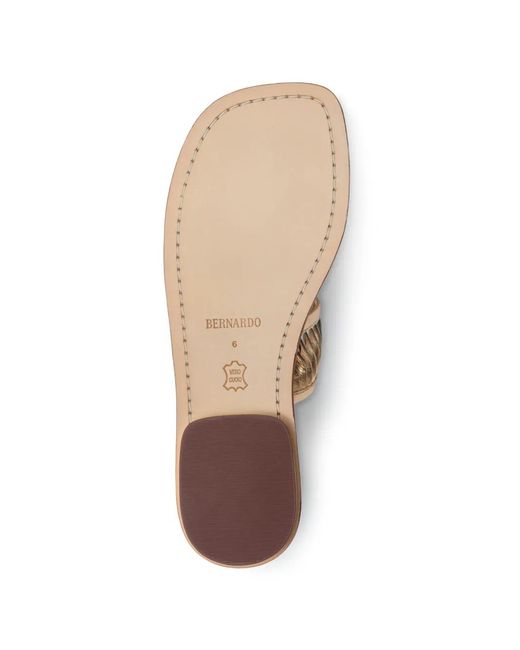 Bernardo White Andorra Woven Sandals