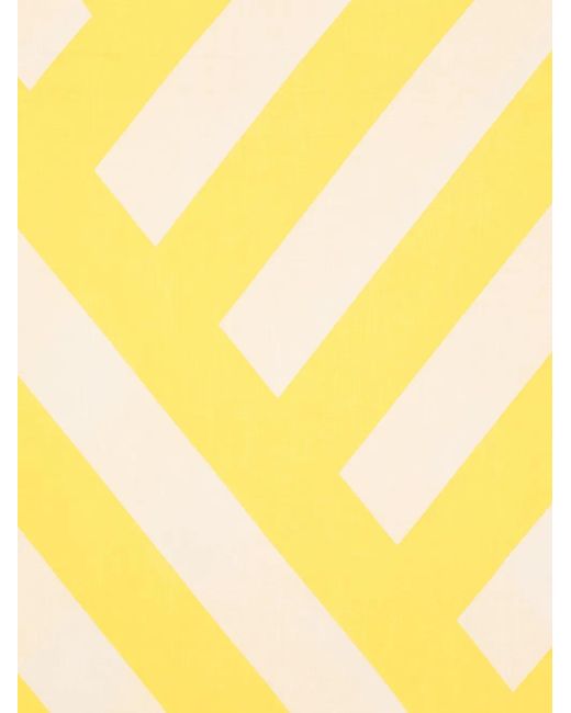 Bellerose Yellow Logo Scarf