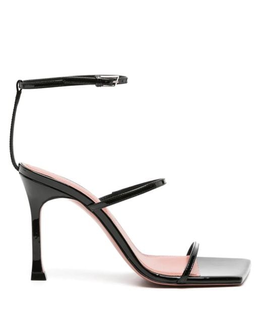 AMINA MUADDI Black Maya Sandals