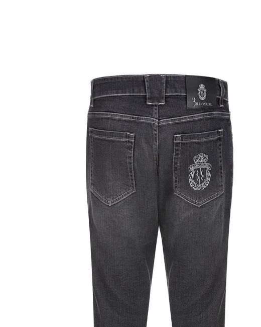 Billionaire Gray Jean À Poches Multiples for men