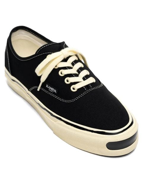 KAMIYA Black Herc Sneakers for men