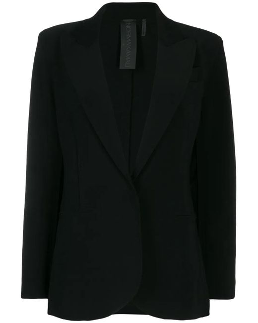 Norma Kamali Black Single-breasted Jacket