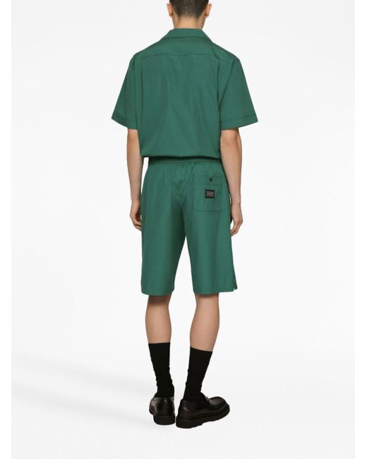 メンズ Dolce & Gabbana Dg Essentials ショートスリーブシャツ Green