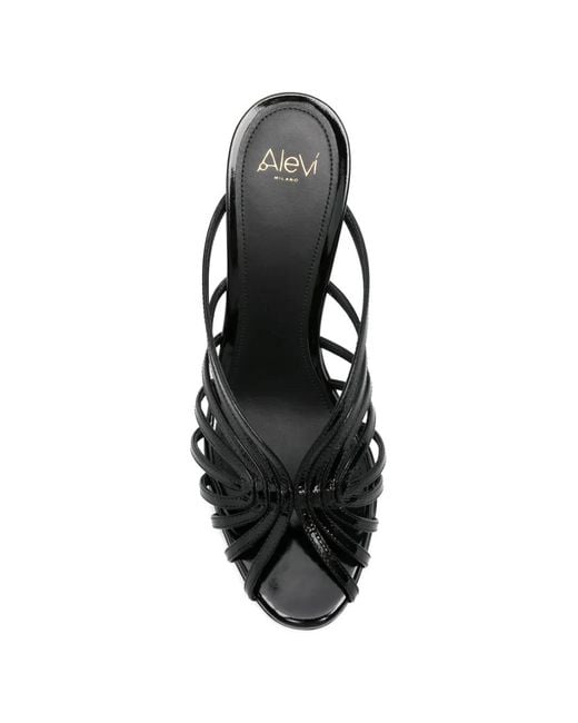 ALEVI White Strappy Sandals