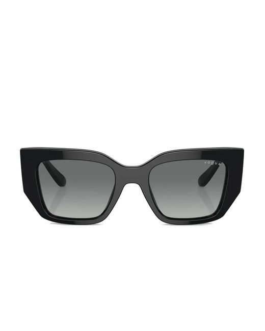 Vogue Eyewear Zonnebril Met Vierkant Montuur in het Gray