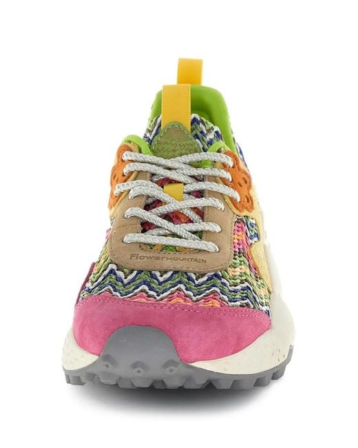 Flower Mountain Pink Kotetsu Sneakers