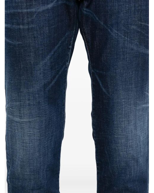 DSquared² Jeans Mit Logo-Patch in Blue für Herren