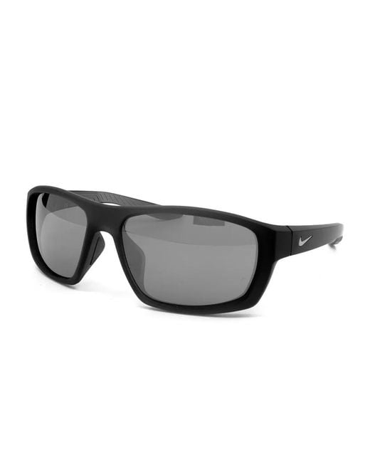 Nike Gray Brazen Boost Sunglasses for men